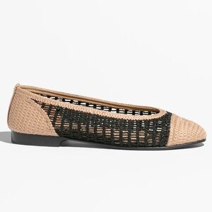 Chanel Raffia Flats
